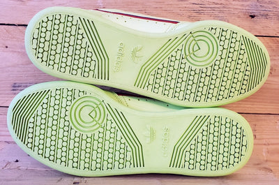 Adidas Continental 80 Leather Trainers UK7.5/US8/EU41 B41675 Semi Frozen Yellow