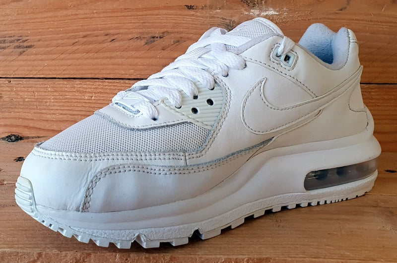 Nike Air Max Wright GS Low Trainers UK3/US3.5Y/EU35.5 CW1755-100 Triple White