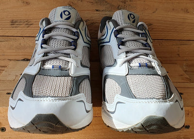 Macron Freetime Low Textile Trainers UK9/US9.5/EU43 White/Blue/Grey/Black