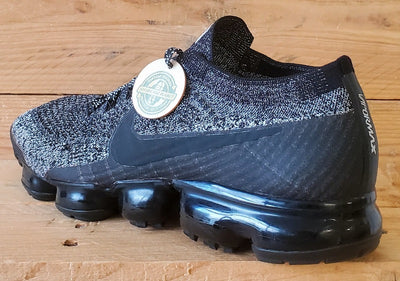 Nike Air Vapormax Low Flyknit Trainers UK8.5/US9.5/EU43 849558-041 Oreo
