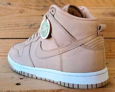 Nike Dunk Premium Mid Suede Trainers UK4/US6.5/EU37.5 DX2044-201 Vachetta Tan