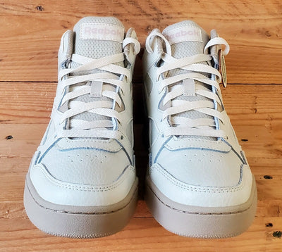 Reebok Galaxy Mid Leather Trainers UK5/US7.5/EU38 AR30109 Cream