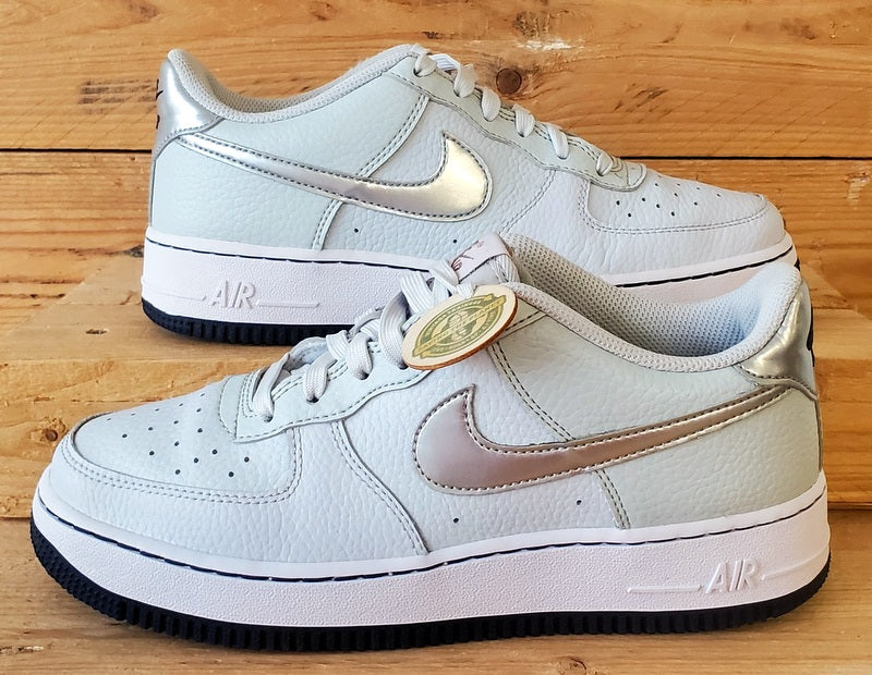 Nike Air Force 1 Low Leather Trainers UK6/US6.5Y/EU39 CT3839-004 Pure Platinum