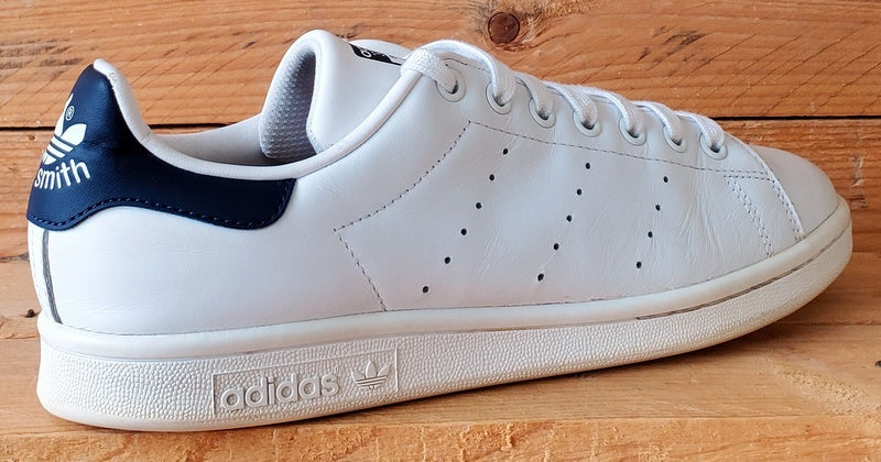 Adidas Stan Smith Low Leather Trainers UK8/US8.5/EU42 M20325 Core White/Navy