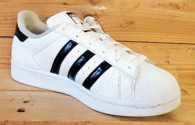 Adidas Superstar Low Leather Trainers UK5.5/US6/EU38.5 AQ3172 White/Black