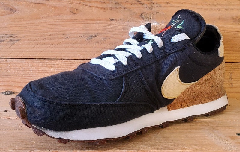 Nike Daybreak Pomegranate Low Canvas Trainers UK9/US10/EU44 CZ9926-001 Black