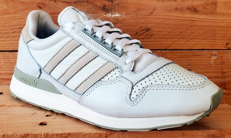 Adidas Originals ZX 500 Low Leather Trainers UK9/US9.5/EU43 GX1601 White