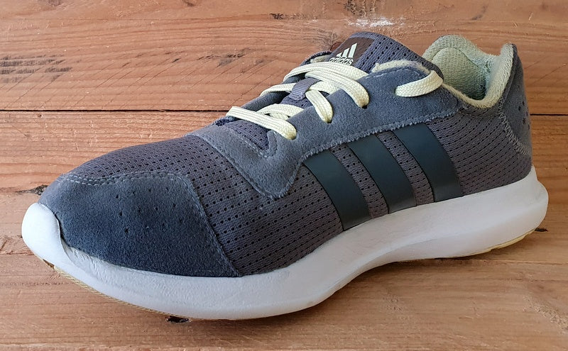 Adidas Element Refresh Low Textile Trainers UK7.5/US9/EU41 AQ2224 Grey/Yellow