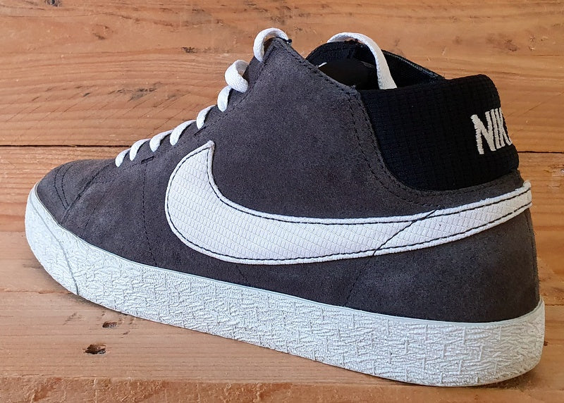 Nike Blazer Mid Vintage Suede Trainers UK8/US9/EU42.5 510965-011 Grey/White