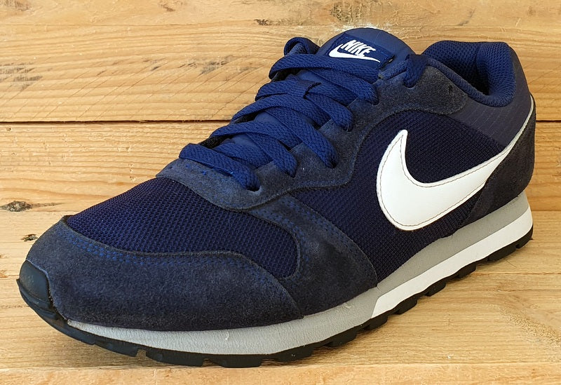 Nike MD Runner 2 Low Textile Trainers UK7/US8/EU41 749794-410 Midnight Navy