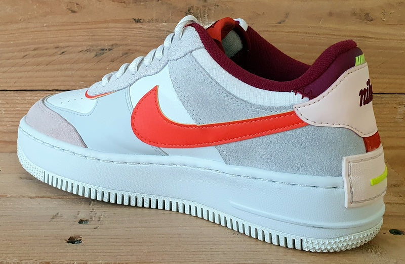 Nike Air Force 1 Shadow Low Trainers UK5/US7.5/EU38.5 CU8591-600 Orange Pearl