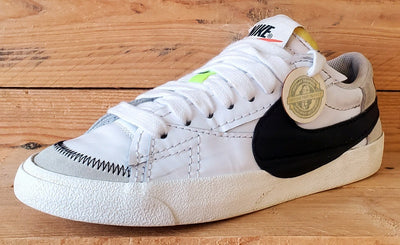 Nike Blazer 77 Jumbo Low Leather Trainers UK7.5/US8.5/E42 DN2158-101 White/Black