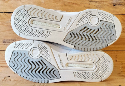 Adidas Drop Step Low Leather Trainers UK5/US5.5/EU38 IG1054 White/Grey