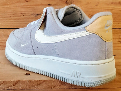 Nike Air Force 1 Low Suede Trainers UK6/US8.5/EU40 DZ4863-001 Light Bone