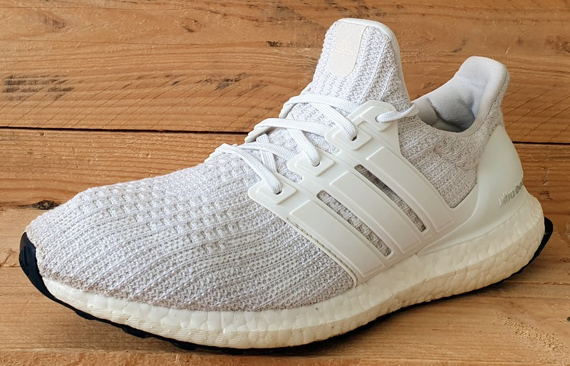 Adidas Ultra Boost 4.0 Low Primeknit Trainers UK7.5/US9/EU41 BB6308 Triple White