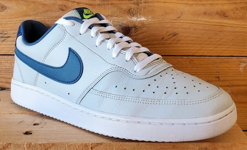 Nike Court Vision Low Leather Trainers UK10/US11/EU45 CD5463-005 Photon Dust
