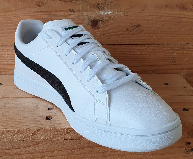 Puma Court Star Low Leather Trainers UK10/US11/EU44.5 387798-01 White/Black