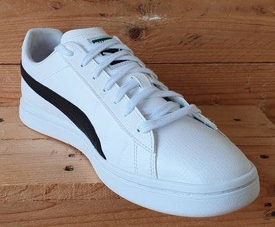 Puma Court Star Low Leather Trainers UK10/US11/EU44.5 387798-01 White/Black