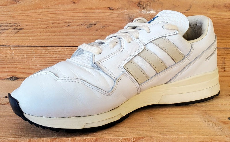 Adidas Originals ZX 420 Low Leather Trainers UK8/US8.5/EU42 H05366 Cloud White