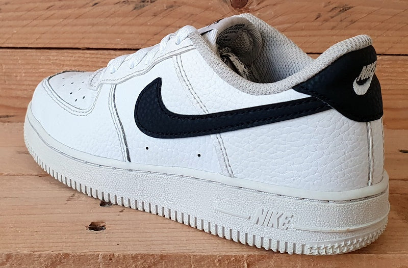 Nike Air Force 1 Low Leather Trainers CZ1685-100 White/Black UK2/US2.5Y/EU34