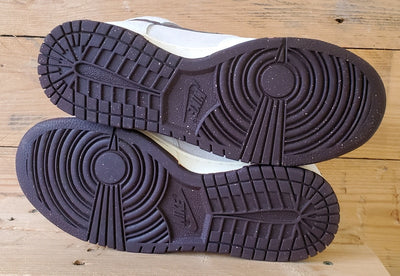 Nike Dunk Mid Suede/Leather Trainers UK4.5/US7/EU38 FB8482-100 Light Orewood