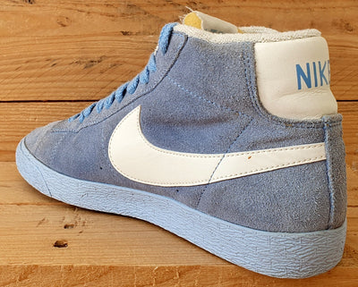 Nike Blazer Mid Suede Trainers UK5/US7.5/EU38.5 518171-403 Arctic Blue