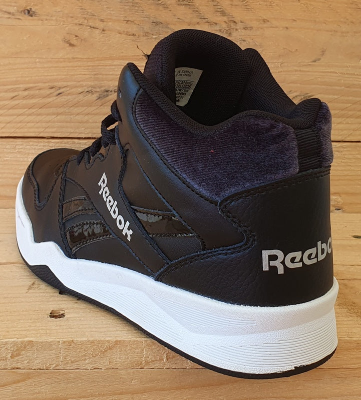 Reebok Royal BB4500 Mid Leather Trainers UK4/US6.5/EU37 FW7156 Black/White