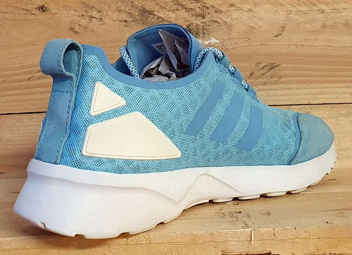 Adidas ZX Flux Adv Verve Textile Trainers S75363 Baby Blue UK8/US9