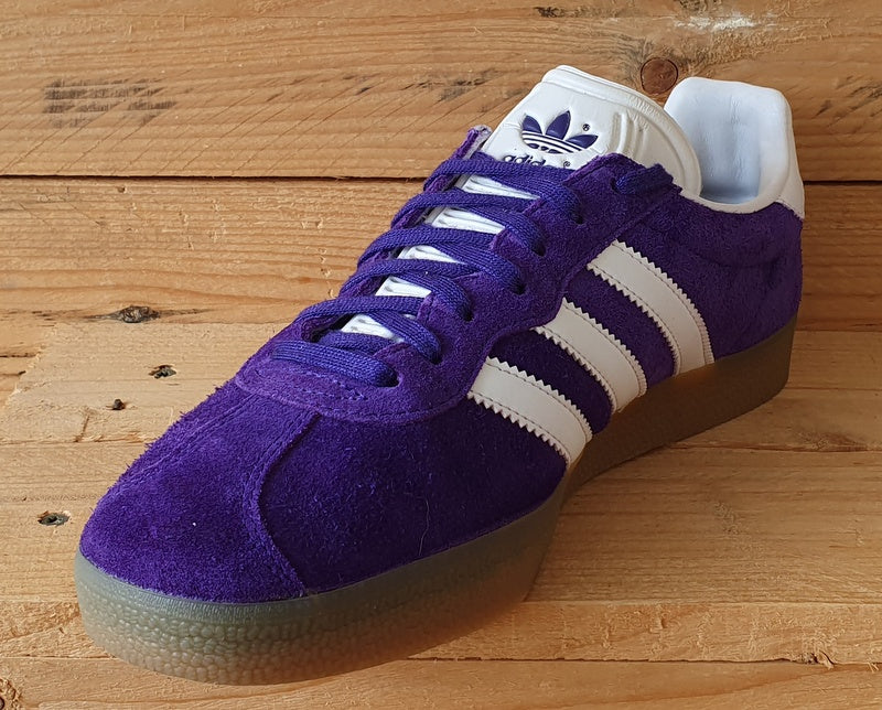 Adidas Gazelle Super Low Suede Trainers UK8/US8.5/EU42 BY9780 Energy Ink Purple