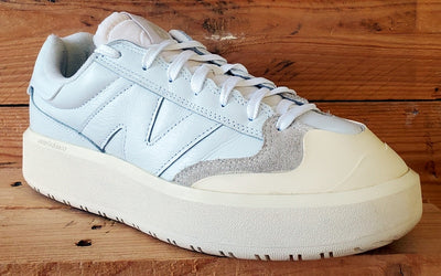 New Balance CT302 Low Leather Trainers UK10/US10.5/EU44.5 CT302OB Moonbeam White