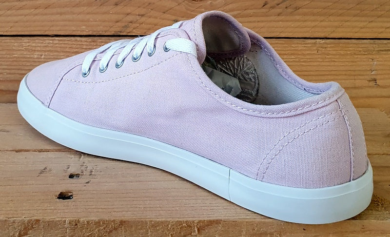 Timberland Newport Bay Low Canvas Trainers UK4/US4.5/EU37 A2DQ7 Light Pink