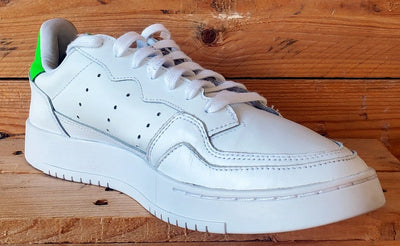 Adidas Supercourt Low Leather Trainers UK9.5/US10/EU44 FX5707 White/Green