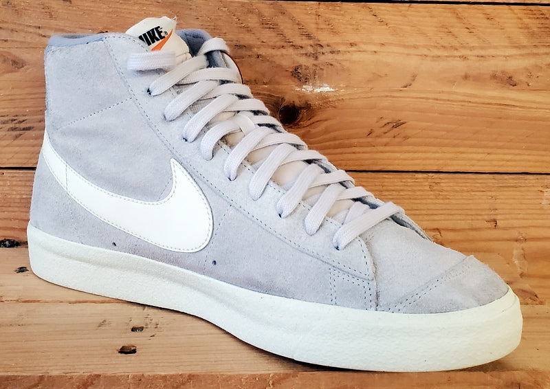 Nike Blazer Mid Suede Trainers UK10/US11/EU45 DA1078-001 Grey/Sail