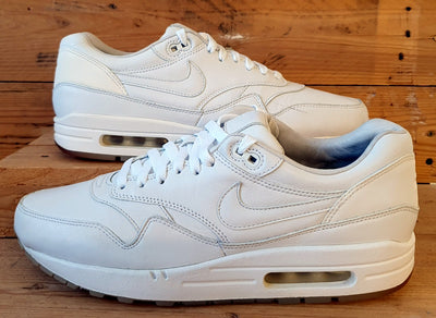 Nike Air Max 1 Low Leather Trainers UK9/US10/EU44 859554-100 Pinnacle Sail