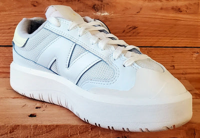 New Balance CT302 Low Leather/Textile Trainers UK7/US7.5/EU40.5 CT302OF White