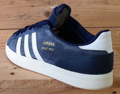 Adidas Originals Basket Profi Low Suede Trainers UK7.5/US8/EU41 Q23019 Blue