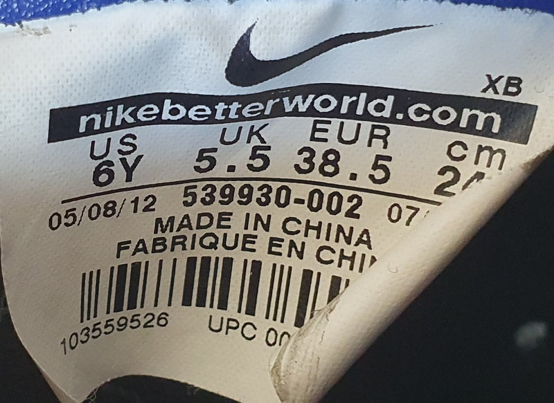 Nike Blazer Mid Suede Trainers UK5.5/US6Y/EU38.5 539930-002 Grey/Pink