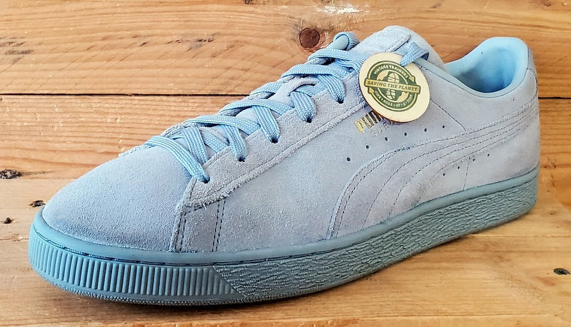 Puma Suede Mono 21 Low Trainers UK9/US10/EU43 381176-03 Triple Blue Fog
