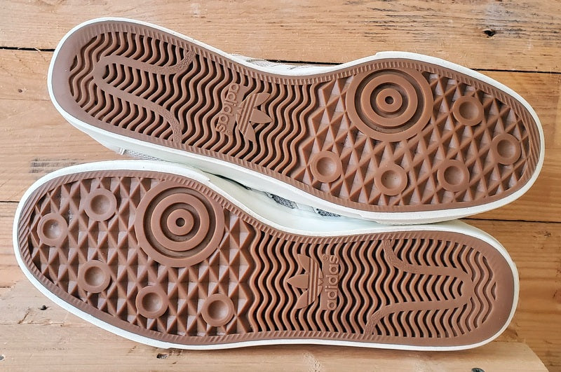 Adidas Adiease Low Suede Trainers UK11/US11.5/EU46 EE7292 Linen/Chalk/White