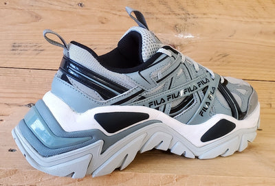 Fila Electrove 2 Low Textile Trainers UK4/US6.5/EU37.5 5RM01577-051 Grey