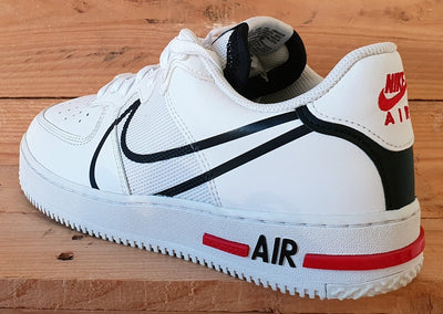 Nike Air Force 1 React Low Trainers UK7.5/US8.5/EU42 CD4366-100 White Black