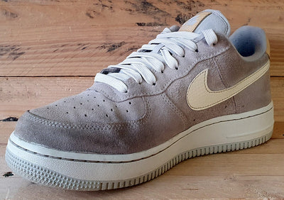 Nike Air Force 1 Suede Low Trainers UK6.5/US9/EU40.5 DZ4863-001 Taupe