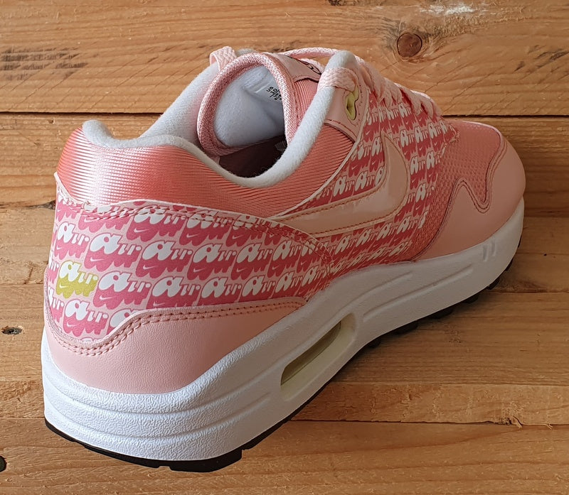 Nike Air Max 1 Strawberry Lemonade Trainers UK9/US10/EU44 CJ0609-600 Pink