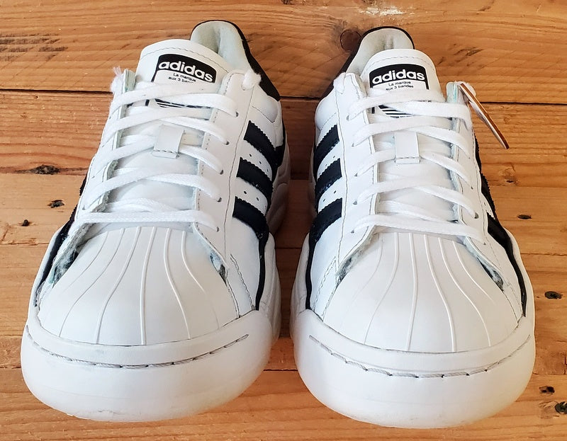 Adidas Superstar Millencon Leather Trainers UK5.5/US7/EU38.5 HQ9018 White/Black