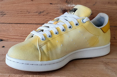 Adidas Stan Smith Low Canvas Trainers UK6/US6.5/EU39 AC7042 Yellow/White