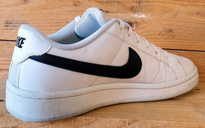 Nike Court Royale Low Leather Trainers UK9/US10/EU44 DH3160-101 White/Black