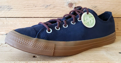 Converse All Star Low Canvas Trainers UK8/US8/EU41.5 166452C Navy/Gum