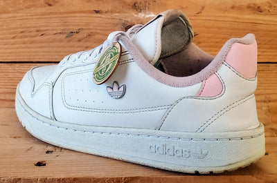 Adidas NY 90 Low Leather Trainers UK6.5/US8/EU40 GX4461 White/Pink