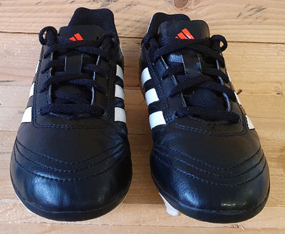 Adidas Goletto VI Leather Kids Trainers UK13K/US13.5K/EU31.5 AQ4285 Black/White