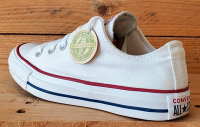 Converse All Star Chuck Taylor Low Canvas Trainers UK4/US6/EU36.5 M7652C White